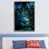 2019 Special Animal Tiger Picture 5d Diy Cross Stitch Full Diamond Painting Kits UK QB5056