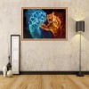 2019 Special Animal Tiger Picture 5d Diy Cross Stitch Diamond Painting Kits UK QB5064
