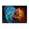 2019 Special Animal Tiger Picture 5d Diy Cross Stitch Diamond Painting Kits UK QB5064
