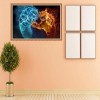 2019 Special Animal Tiger Picture 5d Diy Cross Stitch Diamond Painting Kits UK QB5064