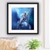 Fantasy Dream Beauty And Animal Tiger 5d Diy Diamond Painting Kits UK VM7387