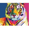 Oil Painting Art Cool Tiger 5d Diy Diamond Painting Kits UK VM7413
