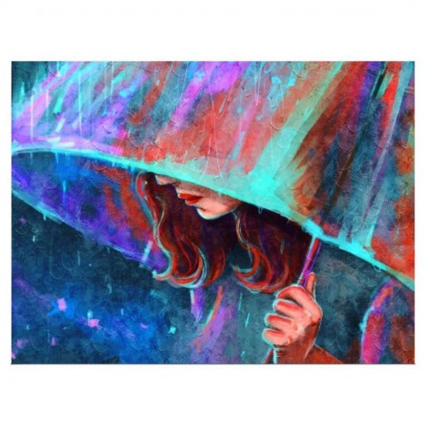 Oil Painting Style Portrait Diy 5d Full Diamond Painting Kits UK QB5948