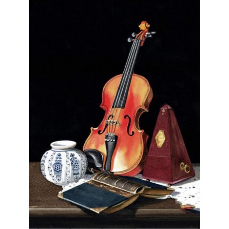 New Music Guitar 5D DIY Embroidery Cross Stitch Diamond Painting Kits UK NB0085