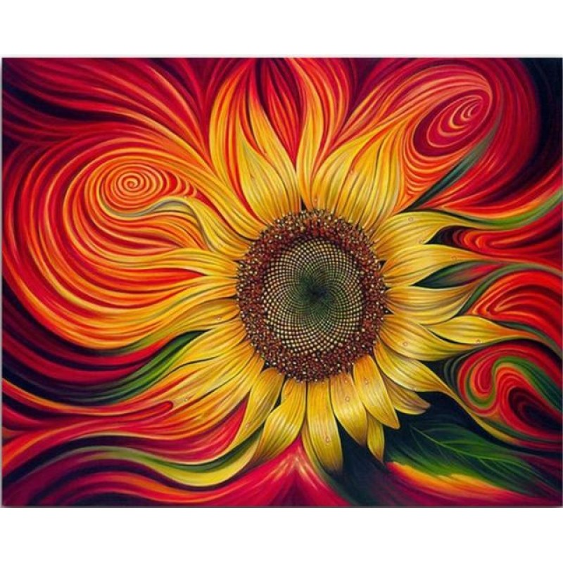 Modern Art Sunflower...