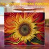 Modern Art Sunflower Abstract Patterns 5d Diy Diamond Painting Kits UK VM79937