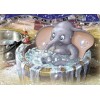 2019 Best Cute Cartoon Elephant Diy 5d Diamond Painting Kits UK QB5392