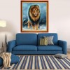 Best Modern Art Style Lion Pattern Diy 5d Full Diamond Painting Kits UK QB5877