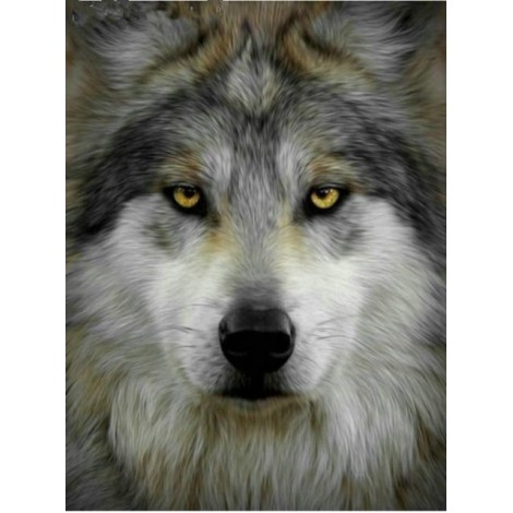 2019 New Hot Sale Stitch Kit Fast Delivery 5d Diy  Diamond Painting Wolf UK VM8624