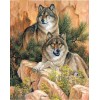 2019 New Hot Sale Various Sizes 5d Diy Diamond Painting Wolf Kits UK VM8633