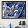 For Beginners Wolf Pattern 5d Diy Cross Stitch Diamond Painting Kits UK QB6420