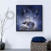Dream 2019 Wolf Pattern 5d Diy Cross Stitch Diamond Painting Kits UK QB61154