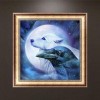 Dream 2019 Wolf Eagle Pattern 5d Diy Cross Stitch Diamond Painting Kits UK QB6417