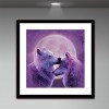 Cheap Dream Wolf Pattern 5d Diy Cross Stitch Diamond Painting Kits UK QB6583