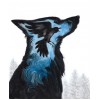 Dream Wolf Square Drill 5D DIY Cross Stitch Diamond Painting Kits UK NA0831