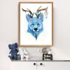 Cheap Special Style Wolf Pattern 5d Diy Cross Stitch Diamond Painting Kits UK QB64799