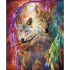 2019 Dream Catcher Wolf Portrait 5d Diy Diamond Painting Kits UK VM8156