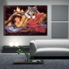 New Beauty And Animal Wolf 5d Diy Embroidery Diamond Painting Kits UK QB8101