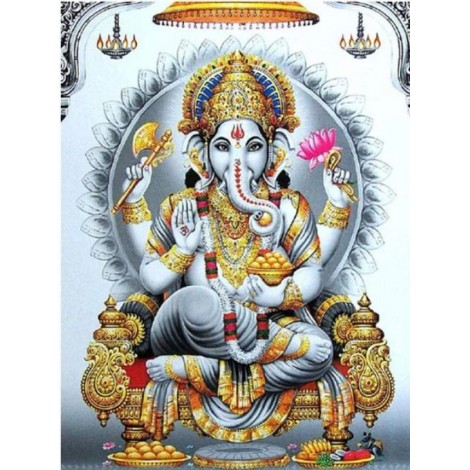 New Hinduism Statue Pattern 5d Diy Embroidery Diamond Painting Kits UK QB8070