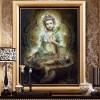 Portrait Bodhisattva Mosaic Cross Stitch Art VM92211