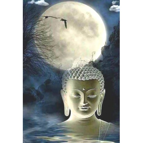 Dream Moon Buddha 5D DIY Diamond Painting Kits UK VM90919
