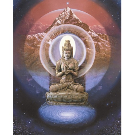 New Arrival Hot Sale Buddha Pattern 5d Diy Diamond Painting Kits UK VM9918