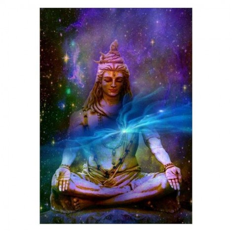 Dream Portrait Of Hinduism Figures 5d Diy Stitch Diamond Painting Kits UK QB8089