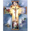 5D DIY Diamond Mosaic Embroidery Christian Cross Jesus Christ 2019 New Hot Sale VM4181