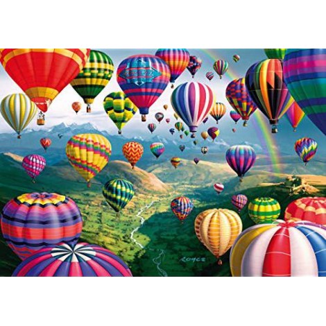 Hot Air Balloon World Full Drill 5D DIY Diamond Painting Kits VM90732
