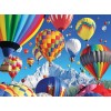 Hot Sale Full Square Drill Hot Air Balloon Snow Mountain 5d Diy Diamond Painting Kits UK NA0601