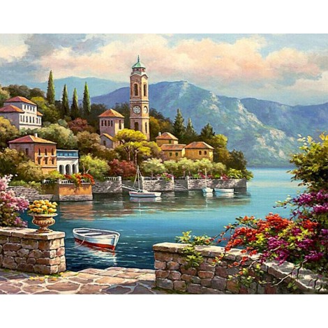New Beautiful Scenery Full Drill 5D DIY Diamond Painting Kits UK VM92092