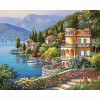 2019 New Hot Sale Landscape Town 5d Diy Diamond Painting Cross Stitch UK VM8584