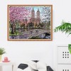2019 Watercolor Landscape Town Diy 5d Diamond Painting Kits UK QB5353