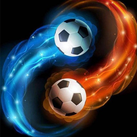 Dream 5D DIY Football Embroidery Cross Stitch Diamond Painting Kits UK NA0818