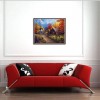 Autumn Series Oil Painting Styles Beautiful Cottage Diamond Painting Kits Af9609