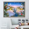 New Winter Landscape Cottage 5d Diy Cross Stitch Diamond Painting Kits UK QB7148