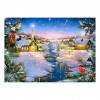 New Winter Landscape Cottage 5d Diy Cross Stitch Diamond Painting Kits UK QB7148