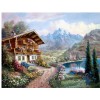 2019 New Hot Sale Wall Decor Landscape Nature Mountain 5d Diy Diamond Painting Kits UK VM4098