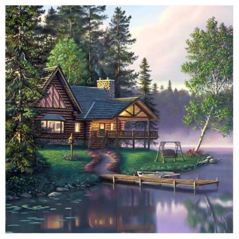 Hot Sale Dream Pretty Cottage Diamond Painting Kits UK AF9618