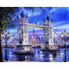 2019 New Hot Sale Landscape Bridge Picture Diy 5d Diamond Painting Set UK VM70087