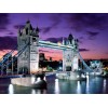Dream City Bridge 5D DIY Embroidery Cross Stitch Diamond Painting Kits UK NA075