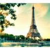 2019 New Hot Sale Landscape Eiffel Tower 5d Diy Diamond Painting Kits UK VM9406