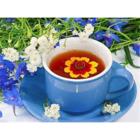2019 Special Hot Sale Tea cup Flowers Pattern Diy 5d Diamond Painting Kits UK VM3002