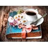 2019 New Hot Sale Coffee Cup And Flower Diy 5d Diamond Painting Kits UK VM03004