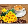 2019 Coffee Cup Sunflowers Cross Stitch 5d Diy Diamond Painting Kits UK VM20504