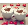 Hot Sale Heart Coffee Cup 5d Diy Cross Stitch Diamond Painting Kits UK NA0988