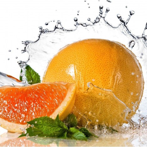 2019 New Hot Sale Orange Fruit Diy 5d Diamond Painting Kits UK VM1303