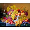 2019 Hot Sale Still life Fruit Inside The Basket 5d Cross Stitch UK Rhinestone Painting VM1220