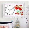 2019 Wall Fruit Clock 5D DIY Diamond Painting Embroidery Cross Stitch Kits UK NB0307