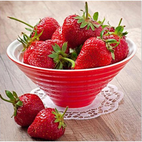 2019 Strawberries Fruits 5D Diy Diamond Painting Kits UK VM90330